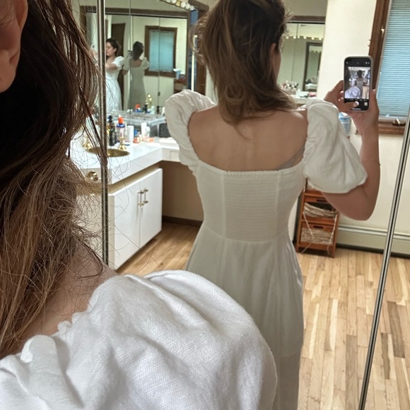 Never worn banana republic linen dress with pockets - Picture 4 of 4